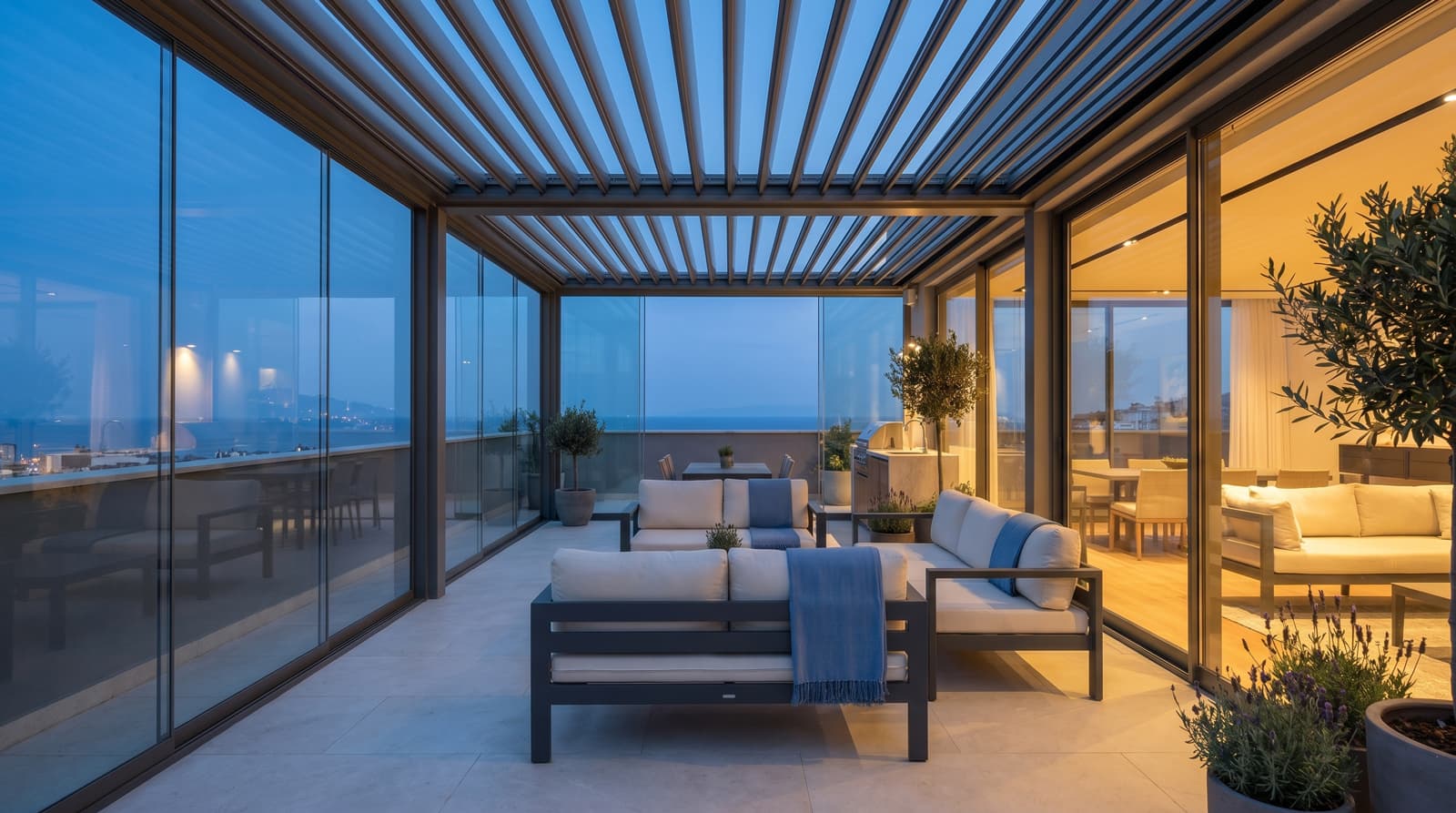 İzmir cam balkon ve pergola sistemleri
